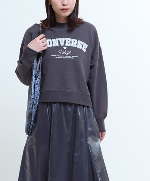 LOGO PRINT SHORT SWEAT