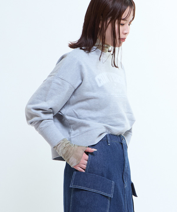 LOGO PRINT SHORT SWEAT 詳細画像 4