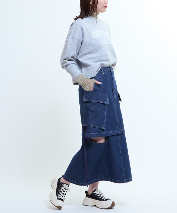 LOGO PRINT SHORT SWEAT 詳細画像 5