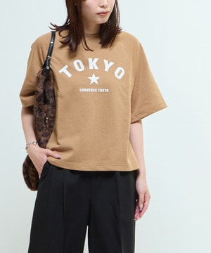 LOGO PRINT RAGLAN TEE