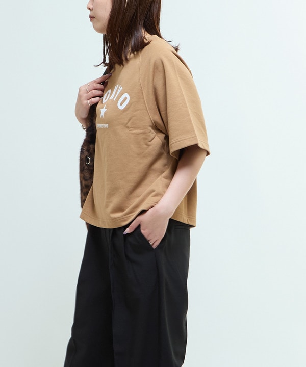 LOGO PRINT RAGLAN TEE 詳細画像 3