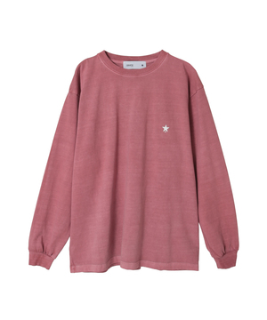 【S～XLサイズ】STAR★ ONE POINT LONG SLEEVE TEE