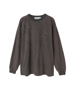【S～XLサイズ】STAR★ ONE POINT LONG SLEEVE TEE