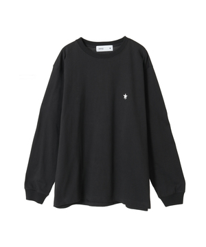 【S～XLサイズ】STAR★ ONE POINT LONG SLEEVE TEE