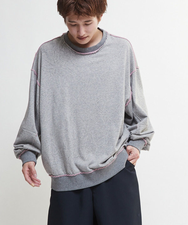BI-COLOR STAR★ PATCH SWEAT 詳細画像 10