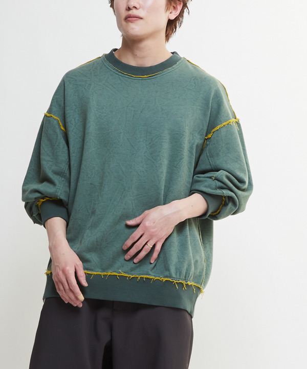 BI-COLOR STAR★ PATCH SWEAT 詳細画像 3