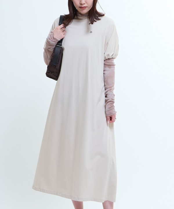 TURTLE NECK SHEER TOP 詳細画像 1