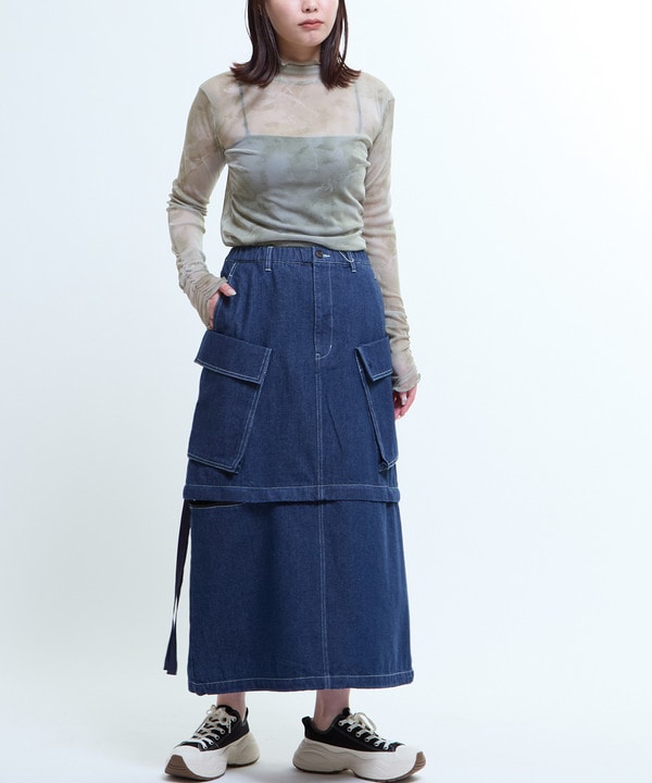 TURTLE NECK SHEER TOP 詳細画像 6