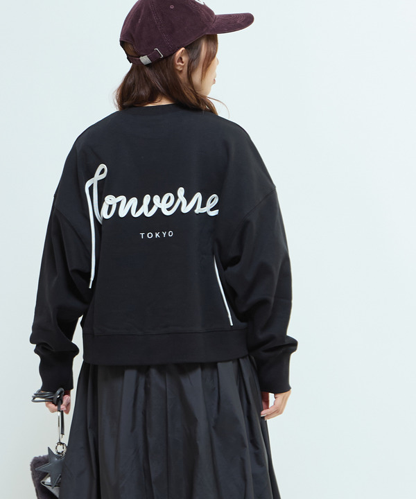 BACK SPINDLE LOGO SWEAT 詳細画像 ブラック 1