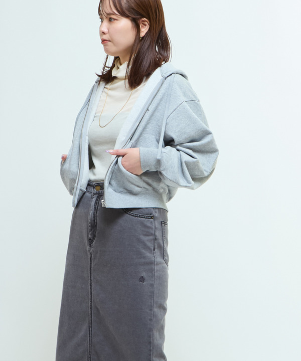 BACK SPINDLE LOGO ZIP HOODIE 詳細画像 3