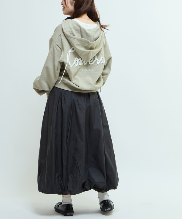 BACK SPINDLE LOGO ZIP HOODIE 詳細画像 5