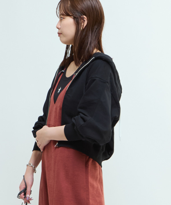 BACK SPINDLE LOGO ZIP HOODIE 詳細画像 7