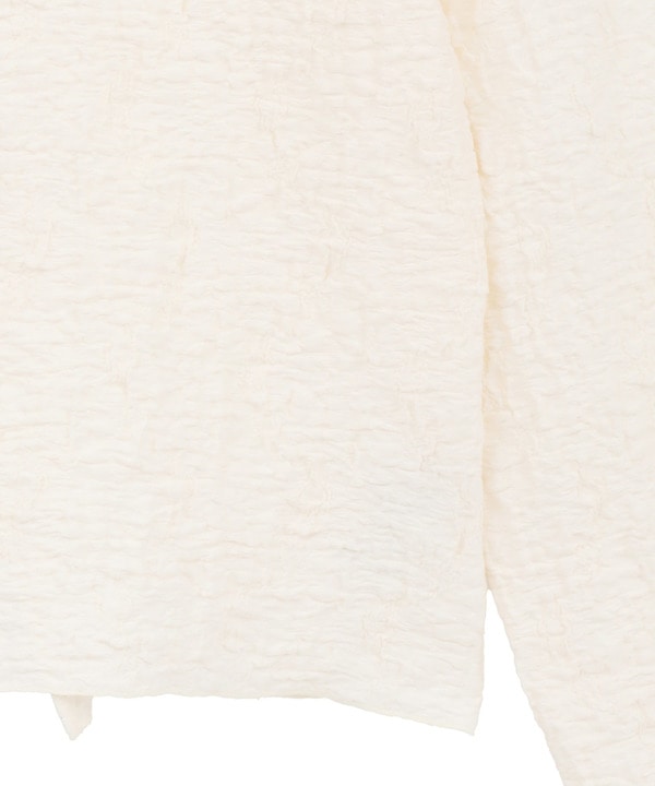JACQUARD PEPLUM BLOUSE 詳細画像 15