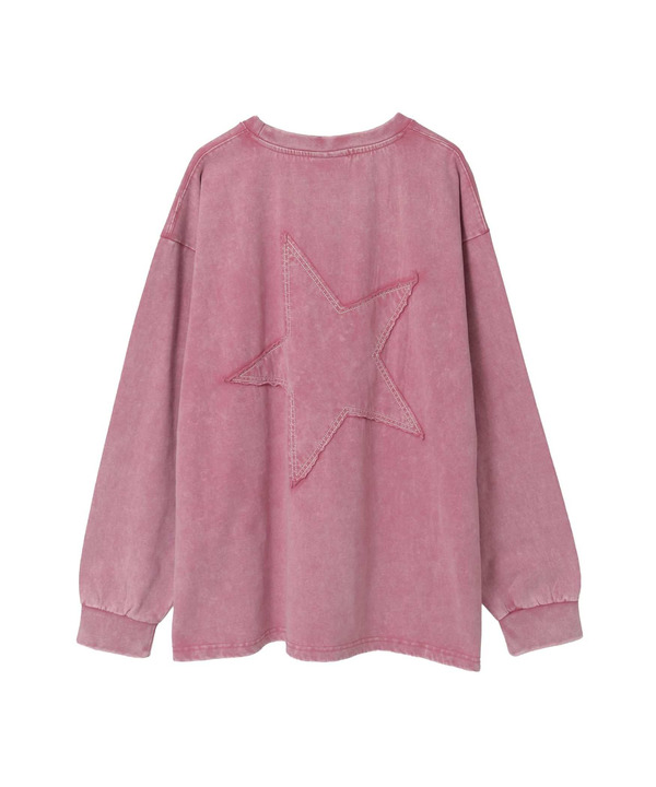CHEMICAL WASHED STAR★ PATCH TEE 詳細画像 2