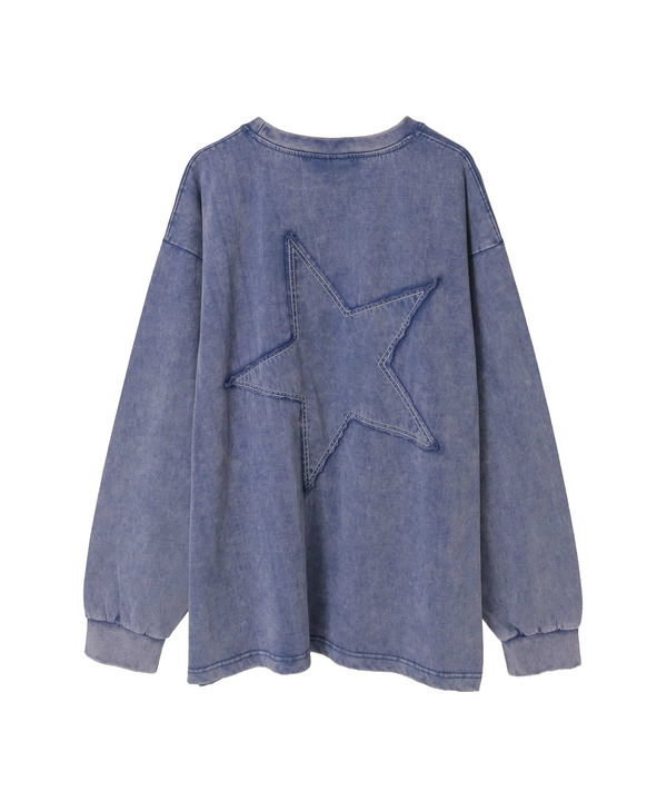 CHEMICAL WASHED STAR★ PATCH TEE 詳細画像 4