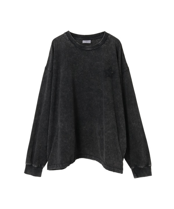 BACK STAR★ PATCH EMBROIDERED TEE 詳細画像 1