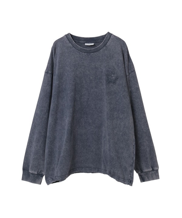 BACK STAR★ PATCH EMBROIDERED TEE 詳細画像 9
