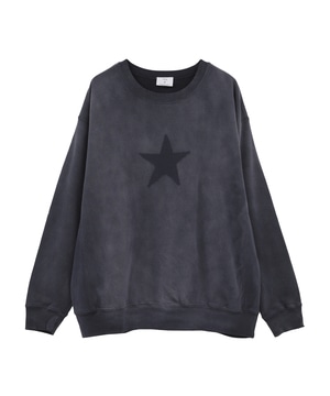 STAR WASHED SWEATSHIRT