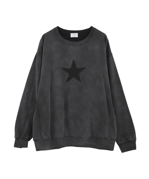 STAR WASHED SWEATSHIRT