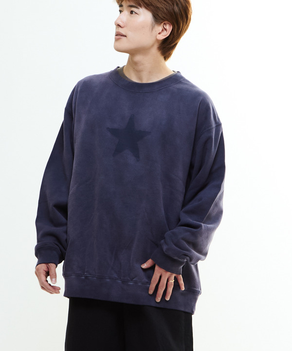 STAR WASHED SWEATSHIRT 詳細画像 2