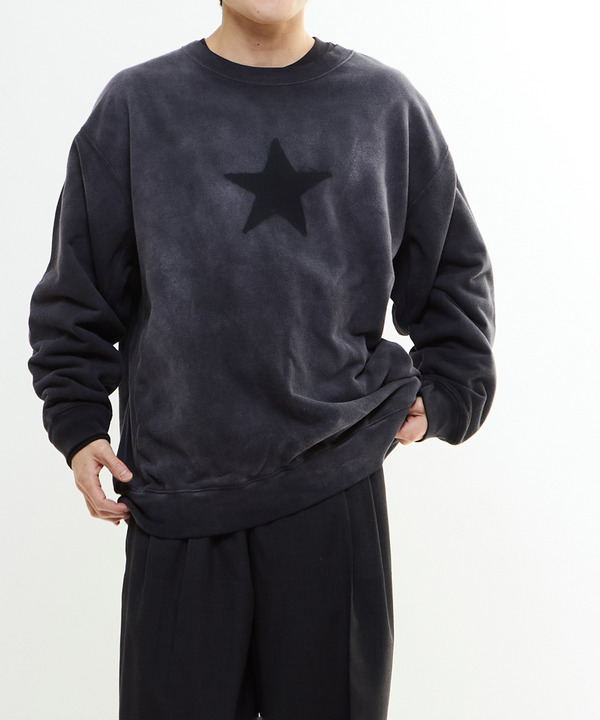 STAR WASHED SWEATSHIRT 詳細画像 4