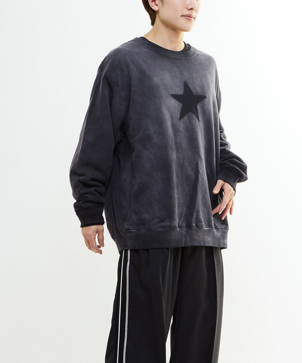 STAR WASHED SWEATSHIRT 詳細画像 5