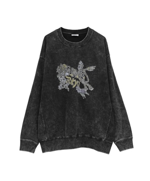 FLOWER TIGER LOGO SWEAT
