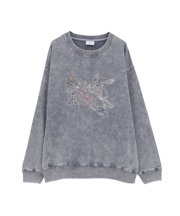 FLOWER TIGER LOGO SWEAT 詳細画像 ブルー 1