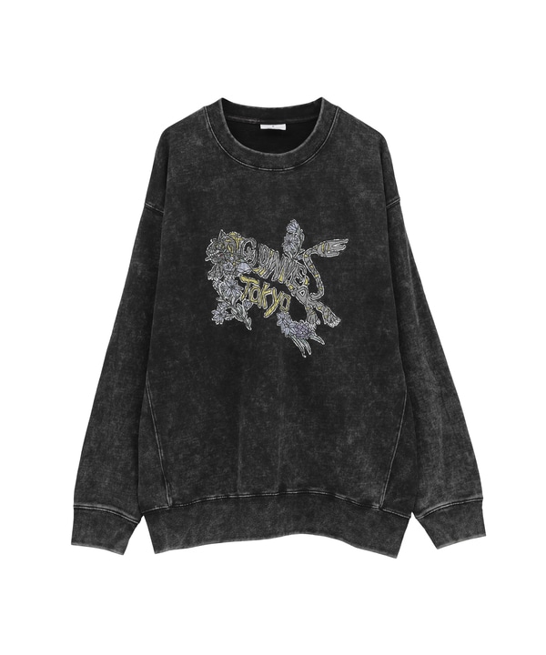 FLOWER TIGER LOGO SWEAT 詳細画像 ブラック 1