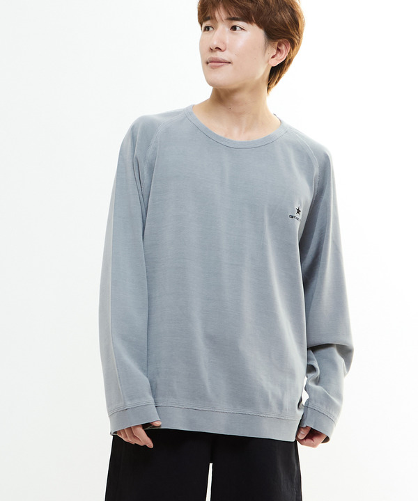 PIGMENT RIPPLE LONG-SLEEVE TEE 詳細画像 1
