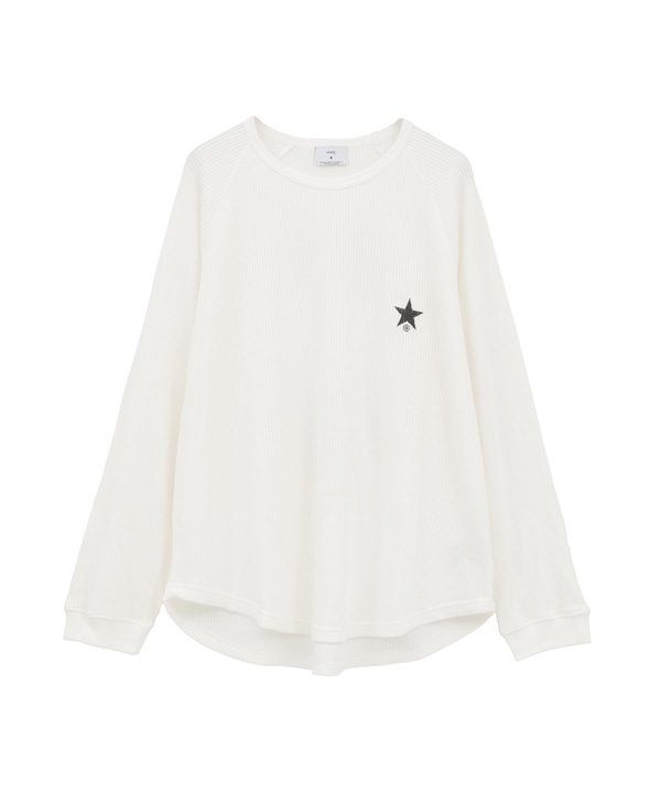 FLOWER LOGO WAFFLE LONG TEE 詳細画像 11