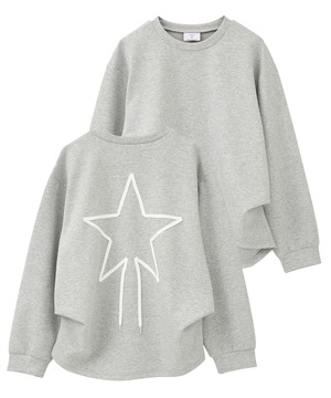 BACK STAR★ SPINDLE SWEAT