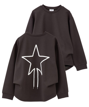 BACK STAR★ SPINDLE SWEAT