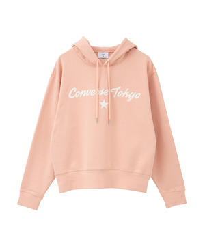 LOGO EMBROIDERY SHORT HOODIE