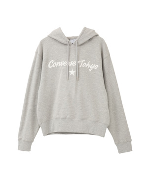 LOGO EMBROIDERY SHORT HOODIE