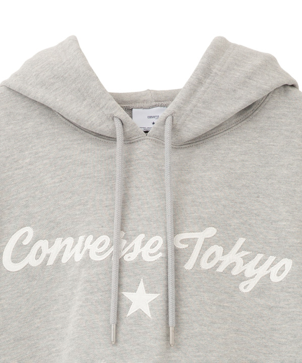 LOGO EMBROIDERY SHORT HOODIE 詳細画像 2