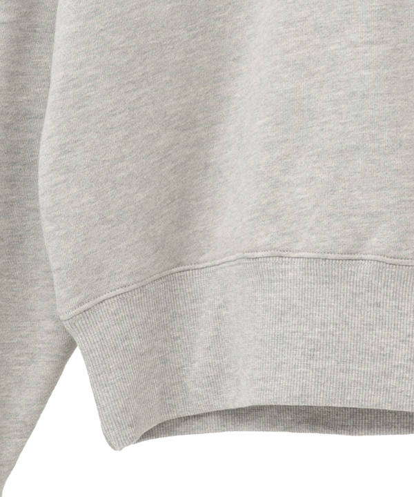 LOGO EMBROIDERY SHORT HOODIE 詳細画像 4