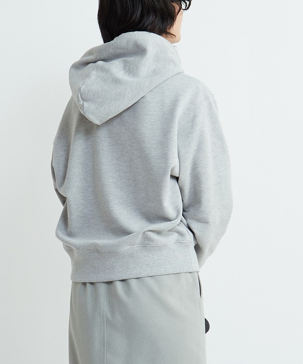LOGO EMBROIDERY SHORT HOODIE 詳細画像 7