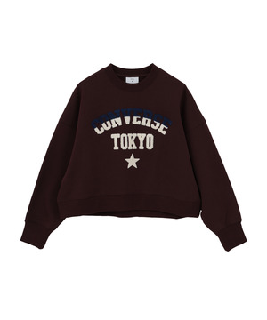SAGARA PATCH LOGO SHORT SWEAT