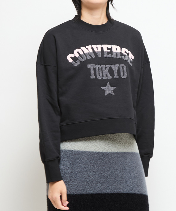 SAGARA PATCH LOGO SHORT SWEAT 詳細画像 1
