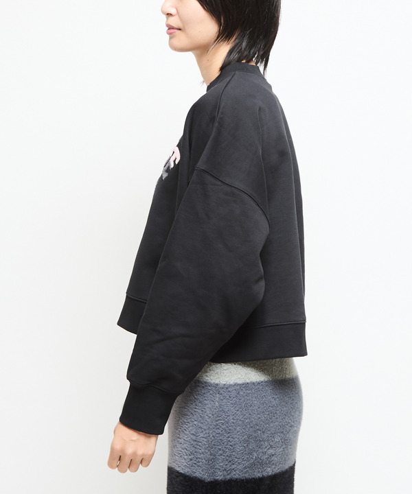 SAGARA PATCH LOGO SHORT SWEAT 詳細画像 2