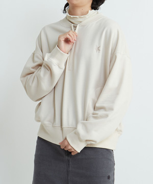 HALF-ZIP SWEAT