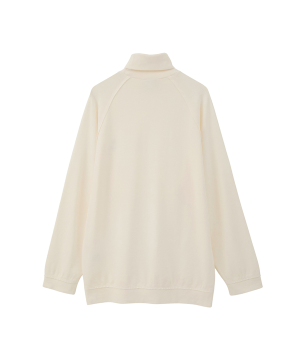 PIGMENT RIPPLE TURTLE-NECK TEE 詳細画像 1