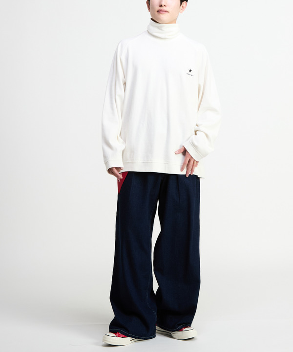 PIGMENT RIPPLE TURTLE-NECK TEE 詳細画像 11