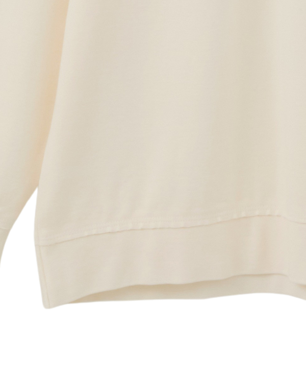 PIGMENT RIPPLE TURTLE-NECK TEE 詳細画像 4