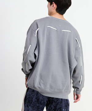 PIGMENT DYE SPINDLE CODE SWEAT