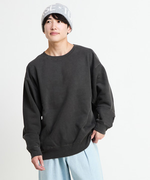PIGMENT DYE SPINDLE CODE SWEAT