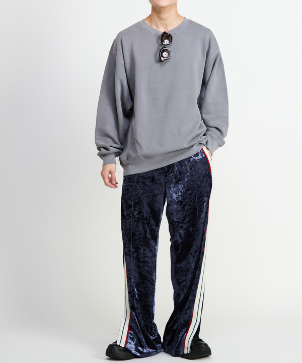 PIGMENT DYE SPINDLE CODE SWEAT 詳細画像 1