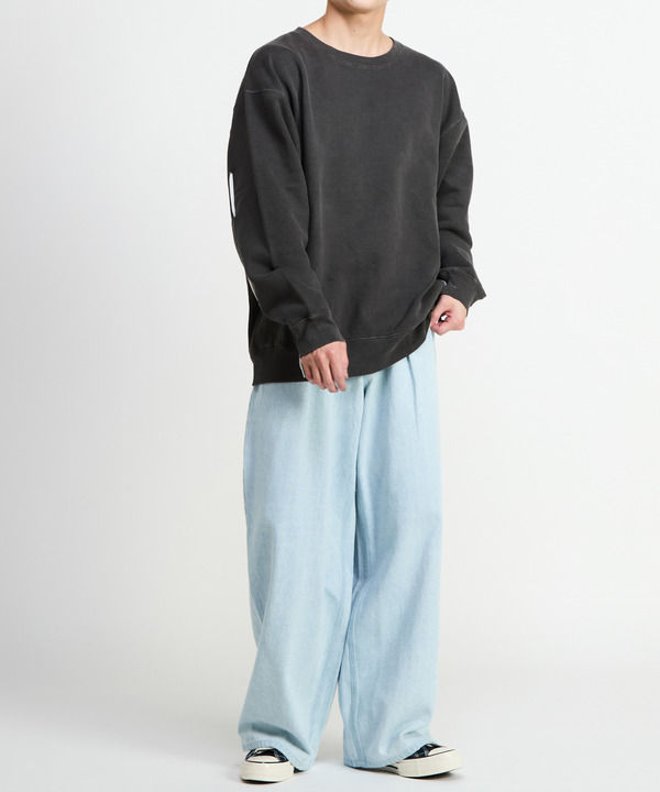 PIGMENT DYE SPINDLE CODE SWEAT 詳細画像 10