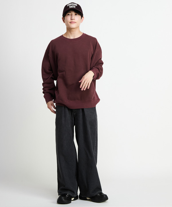PIGMENT DYE SPINDLE CODE SWEAT 詳細画像 18